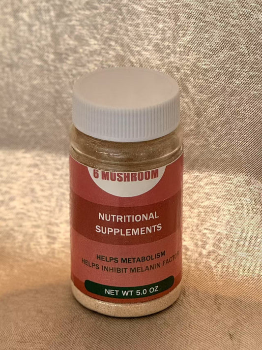 【6 Mushroom】Nutritional supplements,Gluten Free, Dairy Free, Soy Free