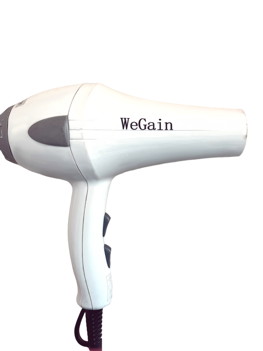 Professional Hair Dryer with Ionic Technology, 1800W High-Speed Motor, 3 Heat & 2 Speed Settings, Lightweight Design, and Quiet Operation – Salon-Quality Results at Home