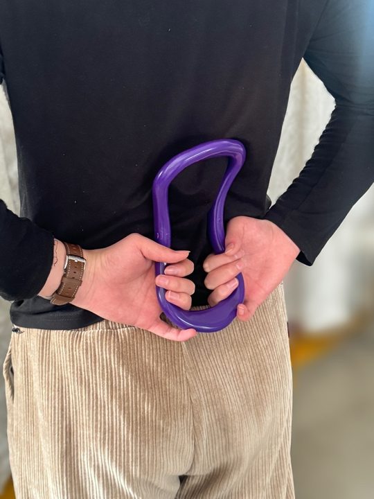 【UDynamic】Yoga Ring,Leg and calf yoga rings, back shaping thigh, abdomen, and leg fitness rings, yoga, activity, Pilates, and gymnastics exercise training rings