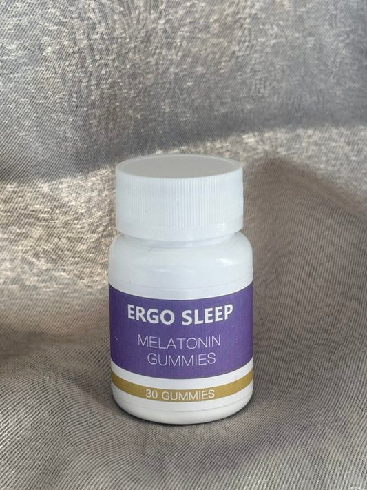 【ERGO SLEEP】Melatonin gummies,(Adult version), Lights Out gummies - chewable sleep support supplement