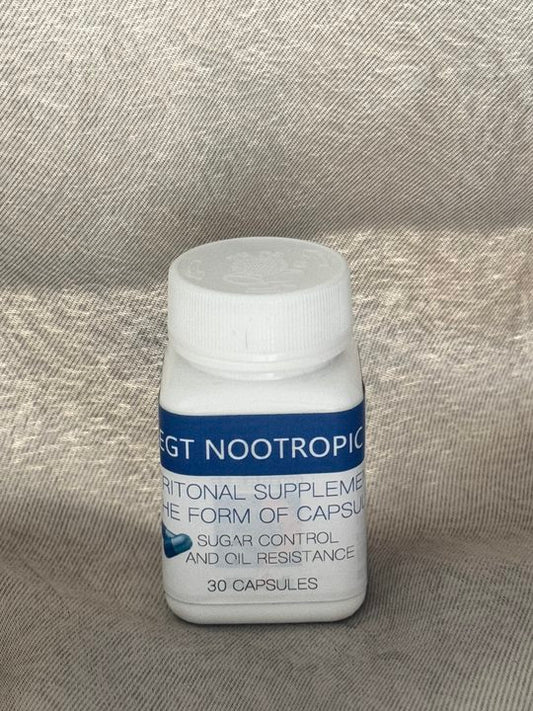 【EGT NOOTROPIC】Nutritional supplements in the form of capsules,Daily multivitamins and minerals,Gluten free, dairy free, soy free, Non GMO