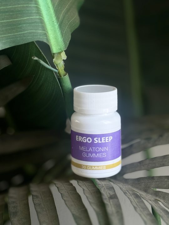【ERGO SLEEP】Melatonin gummies,(Adult version), Lights Out gummies - chewable sleep support supplement