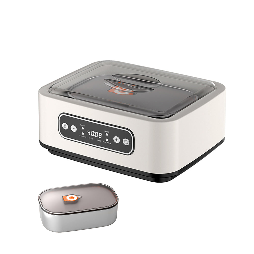 Yogurt Maker with Adjustable Time and Temperature Control,Automatic Digital Yoghurt Maker Machine  Inner Pot for Home Organic Yogurt,Natto and Rice Wine