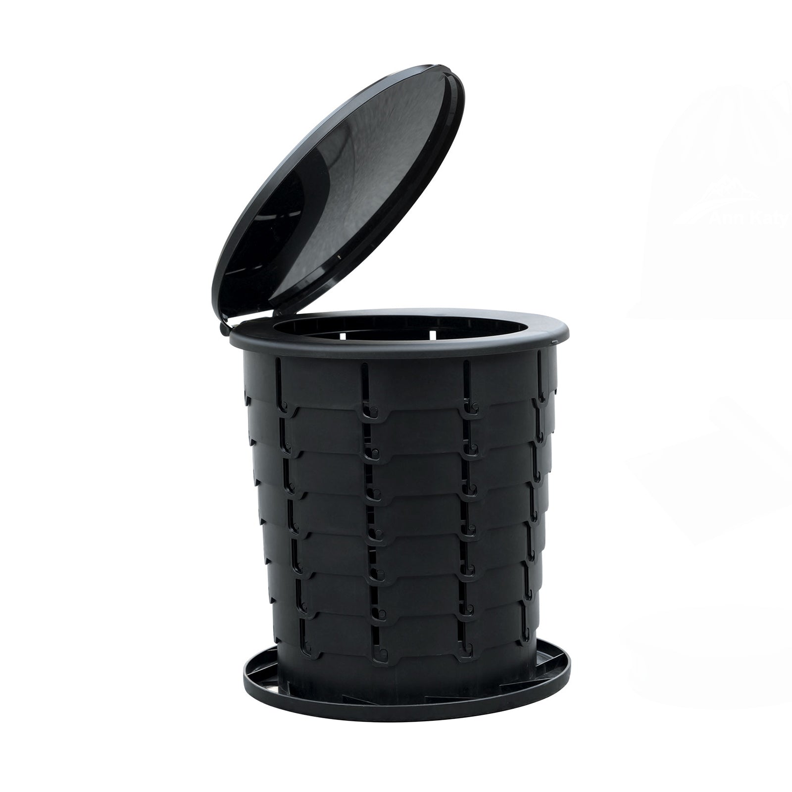 Upgrade XL Retractable Portable Toilet for Adults, Extra Large Portable Travel Floding Toilet, Camping Tall Toilets with Lid for Adults and Kids Compact Potty for Car,Hiking,Beach