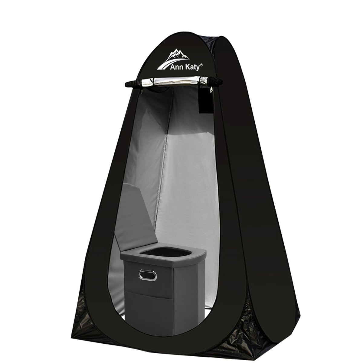pop up privacy tents Annkaty Portable Toilet with Pop Up Privacy Tent,XL Large Portable Toi
