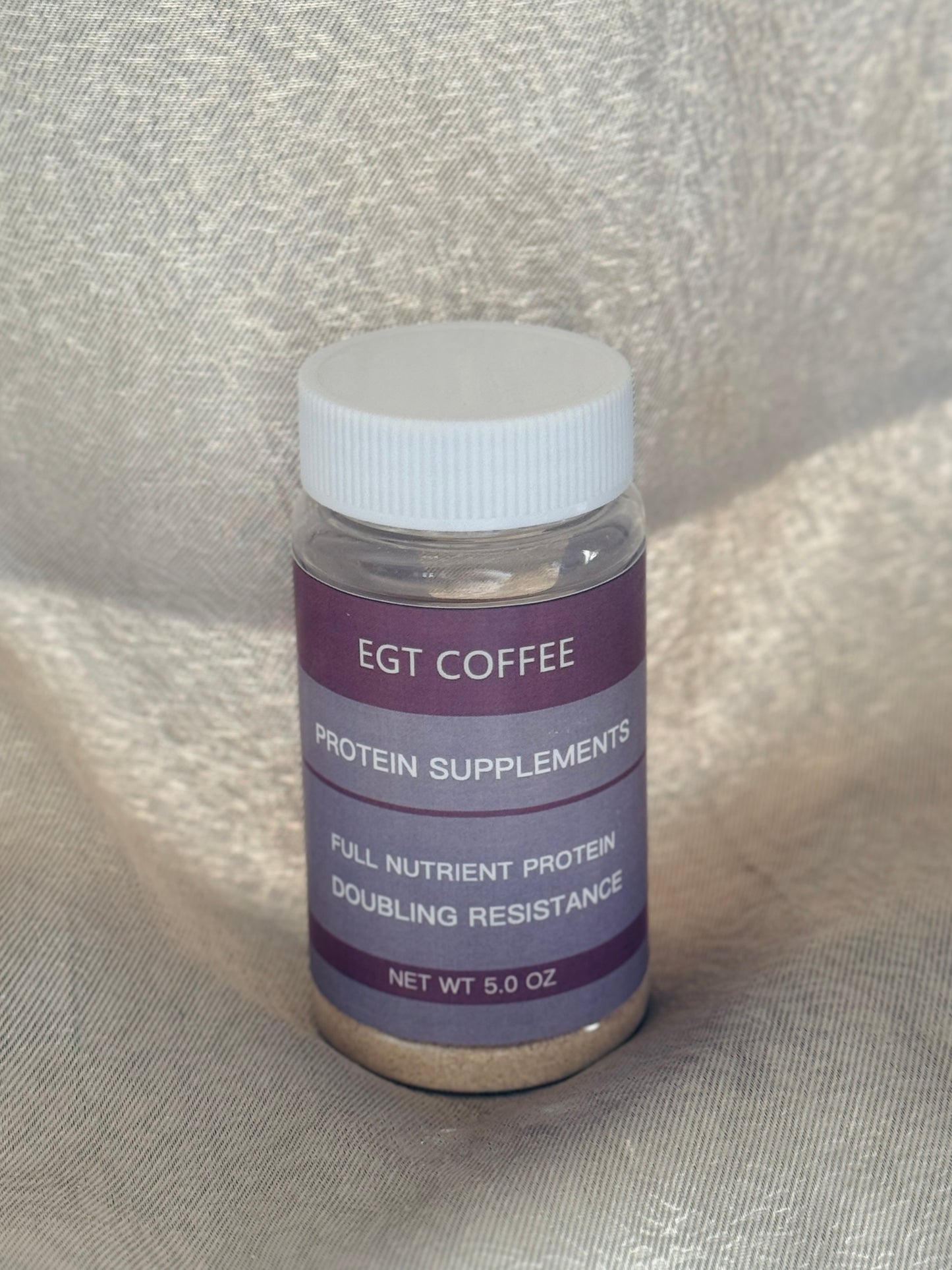 【EGT COFFEE 】protein supplement，Organic nutritional powder, containing plant protein and branched chain amino acids, probiotics and digestive enzymes, free of gluten and lactose